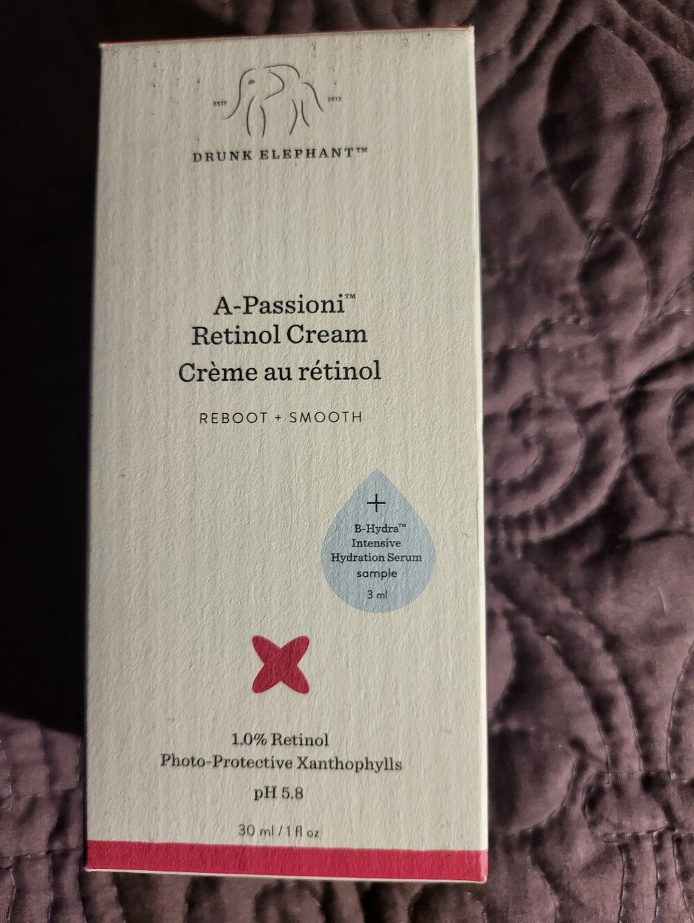 Drunk Elephant A-Passioni Retinol Cream 30mL BRAND NEW in BOX